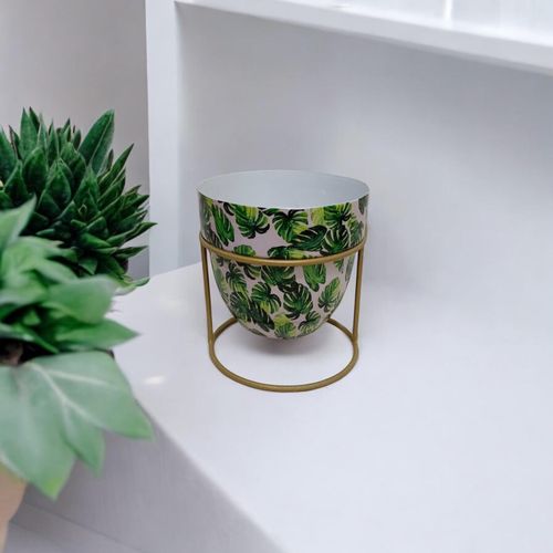 13CM PLANTER ON STAND