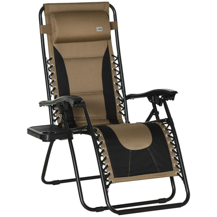 Premium Zero Gravity Chair, Adjustable Recliner, Comfortable Padded Seat, Folding Design