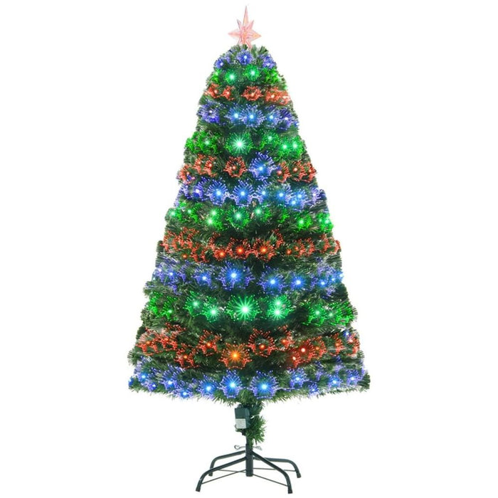 5 ft Christmas Tree Artificial Green with LED lighting