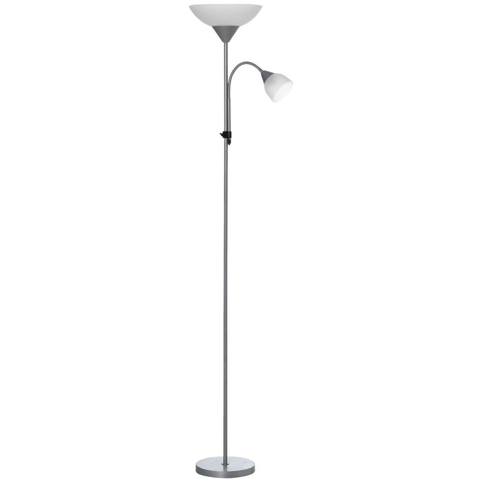 Stunning Steel Duo-Head Floor Lamp for Elegant Homes