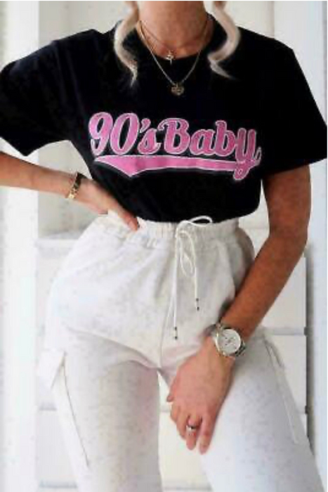 Ladies 90s baby Over sized t shirt