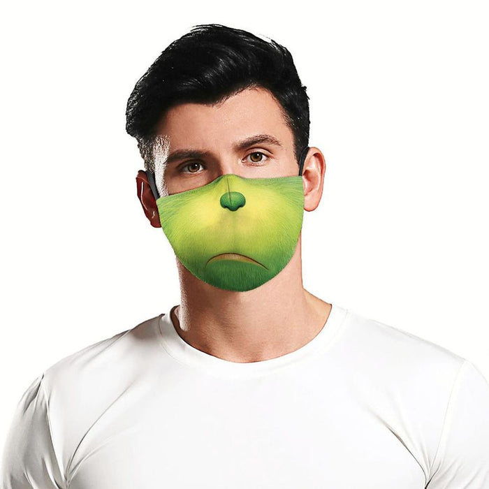 Termin8 Adult Face Mask The Grinch