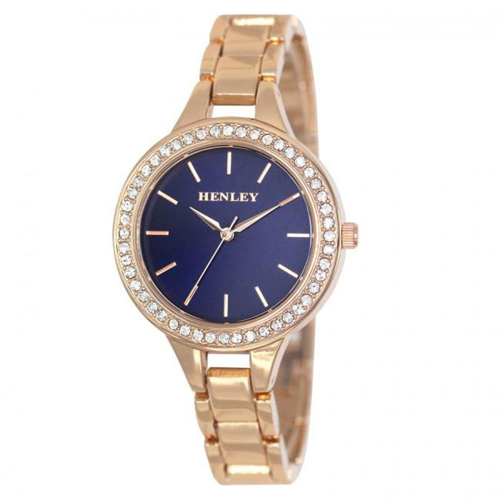 Henley Ladies Bling Bracelet Watch H07323 Available Multiple Colour