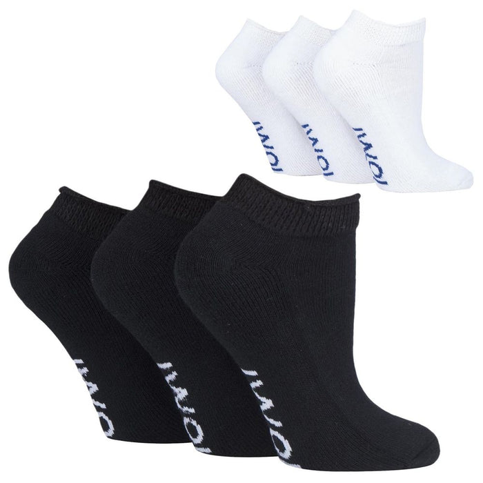 IOMI - 12 Pairs Diabetic Trainer Socks