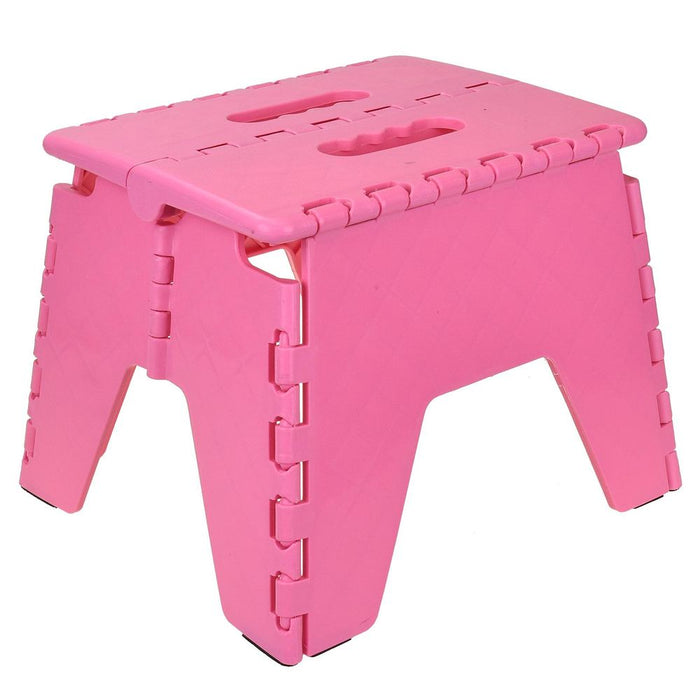 Oh So Handy Large Folding Stool - Reach High with Ease, Maximum Stability, Anti-Slip Feet