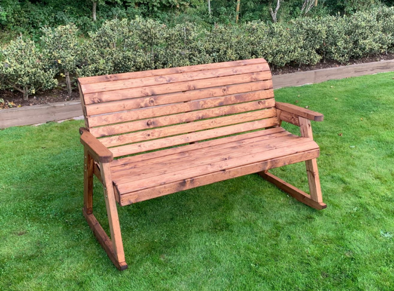 Premium English Rocker Bench - Handcrafted & Sustainable - 10 Year Guarantee