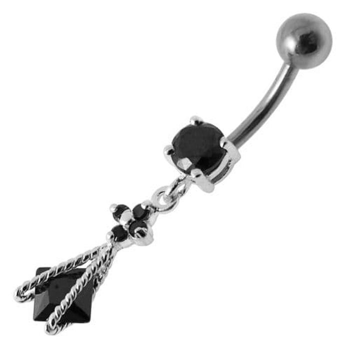 Fancy  Dangling Navel Body Jewelry Ring