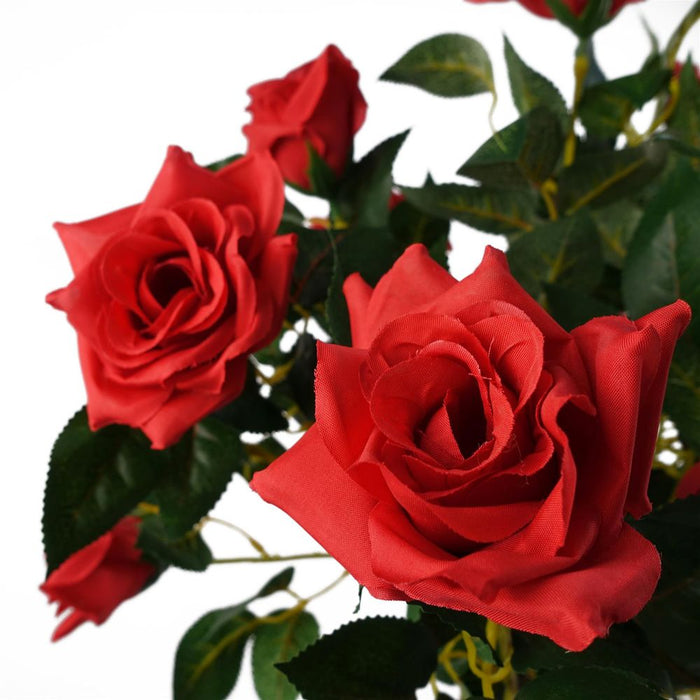 High-Quality 90cm Artificial Red Rose Tree - Perfect for Weddings