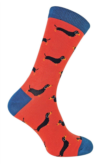 Mr Heron Doggy Socks - Super Soft Bamboo, Labrador, Jack Russell, Dalmatian, Sausage Dog, Ideal Gift - 6-11 UK