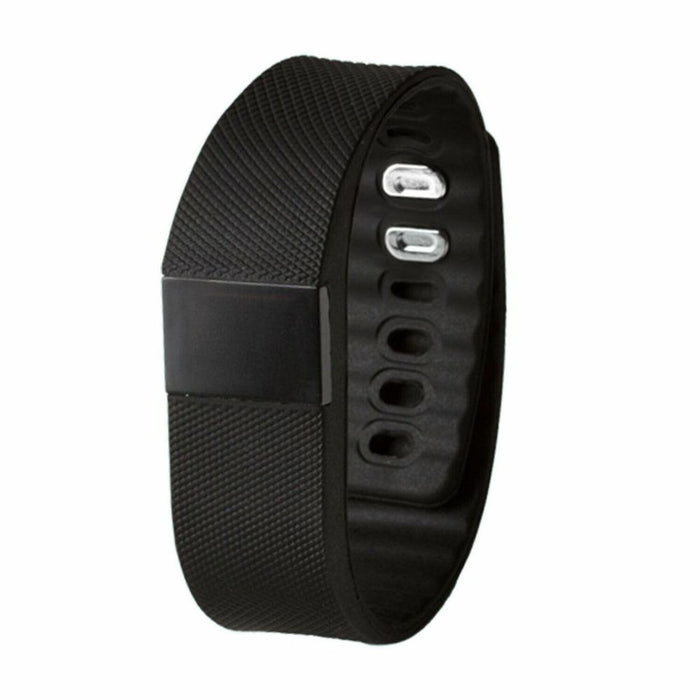 Aquarius Tw64s Bas-Tek Fitness Tracker Watch With Heart Rate Monitor - Black