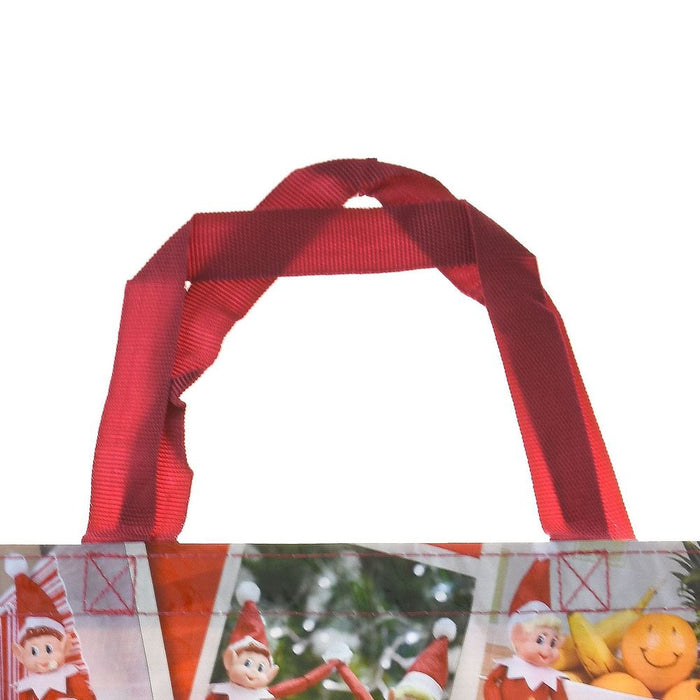 Christmas Helper Elf Behavin Badly Reusable Shopping Tote Bag - High-quality, Festive Design - Must-have!