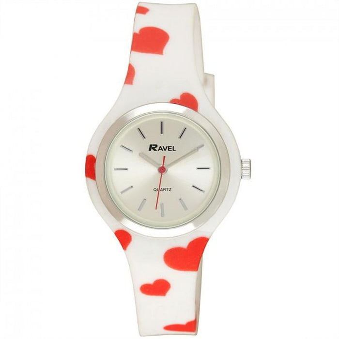 Ravel Girls Adult Floral Garden print Wristwatch R1806