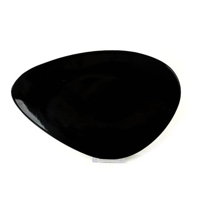 Ceramic Serving Plate&Platter Black Pearl Black 23cm