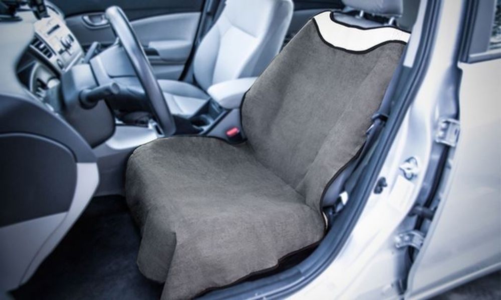 Vinsani Post Workout Car Seat Cover - Grey