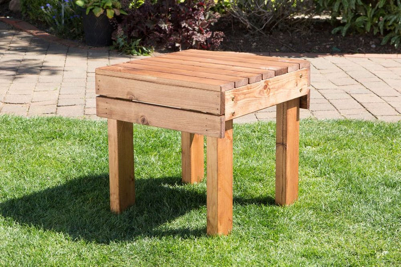 Premium UK-Made Drinks Table Boxed - Water-Repellent & Rot-Free - Charles Taylor Trading