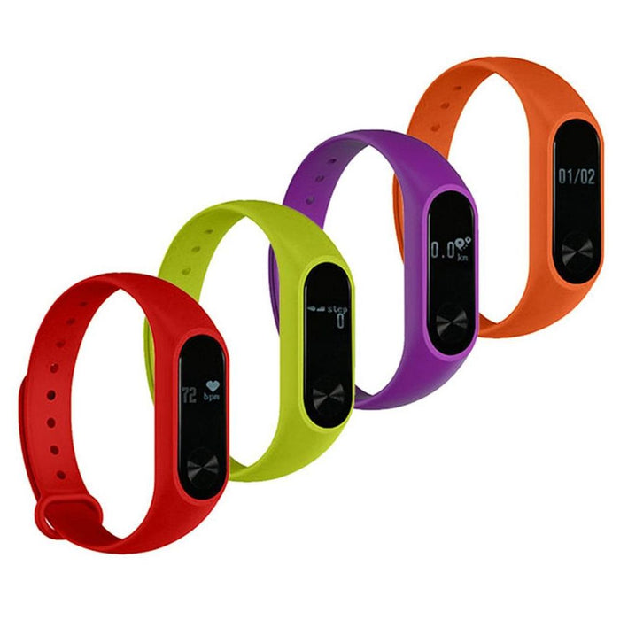 Aquarius AQ112 Fitness Tracker, Heart Rate Monitor, Red