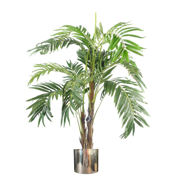 LARGE Artificial Palm Trees Metal Planters - Choice of Size and Colour