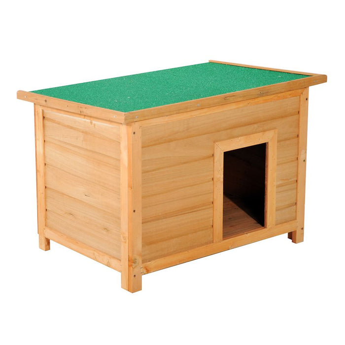 Premium 82cm Wooden Dog Kennel: Durable, Waterproof, and Comfortable Pet Shelter for Backyard and Garden