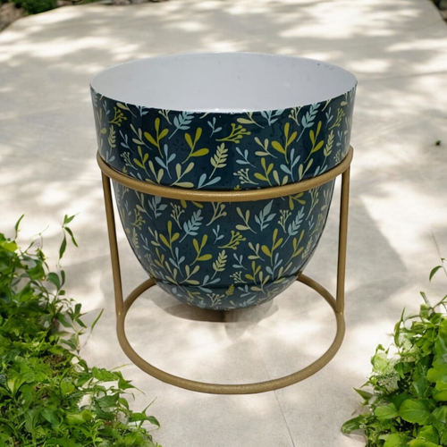 13CM PLANTER ON STAND