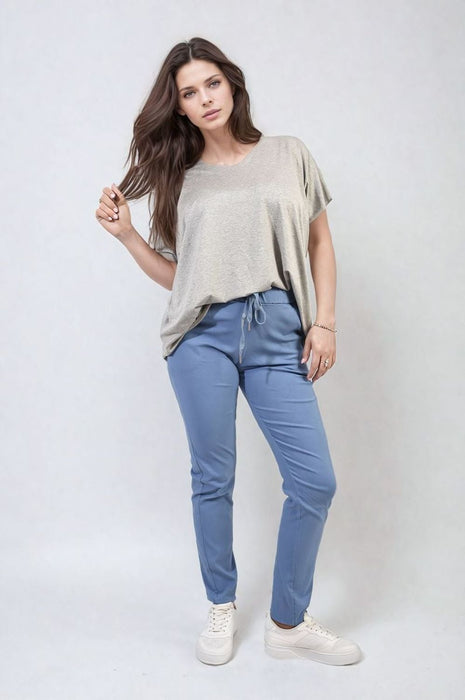 Delilah Casual Drawstring Trousers - Stylish Comfort!