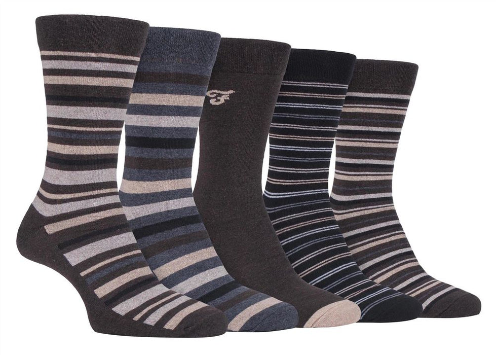 5 Pack Farah Classic Patterned Socks  - FCS271