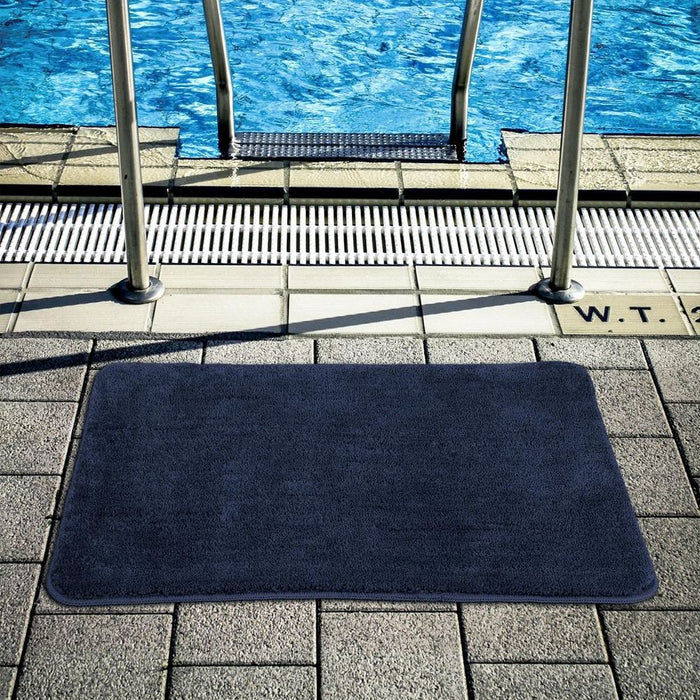 VINSANI Navy Bath Mat: Ultra Soft & Comfortable, 50x80cm