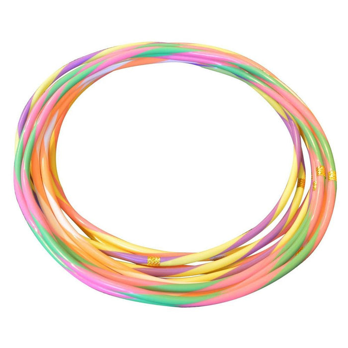 Hula Hoops PRINTED 50cm - High Quality, Versatile Circles for Balance, Coordination & Fun! All Ages, Random Colors