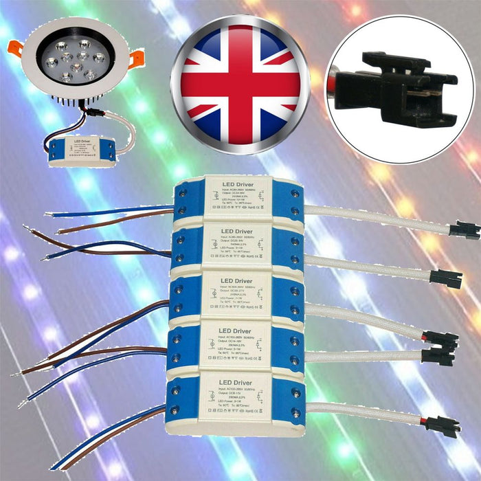 3W/5W/7W/9W/12W/18W/24W/36W Constant Current LED Power Supply Electronic Driver