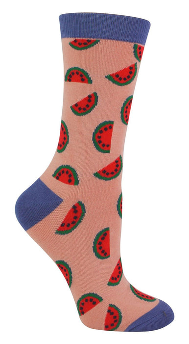 Miss Sparrow - Fruit Socks: Fun, Colorful Patterns, Soft Bamboo, Hypoallergenic