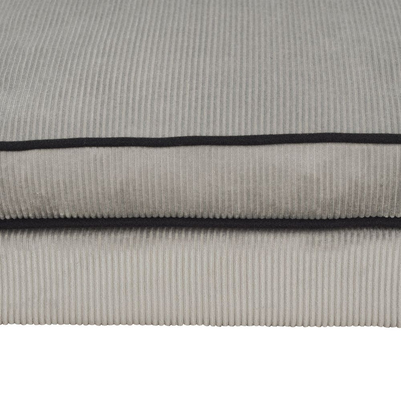 Cozy Grey Dog Sofa Bed with Padded Cushion - Ideal for XS and S Size Dogs
