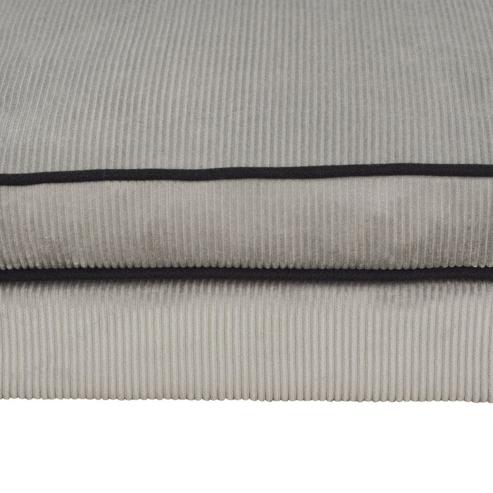 Cozy Grey Dog Sofa Bed with Padded Cushion - Ideal for XS and S Size Dogs