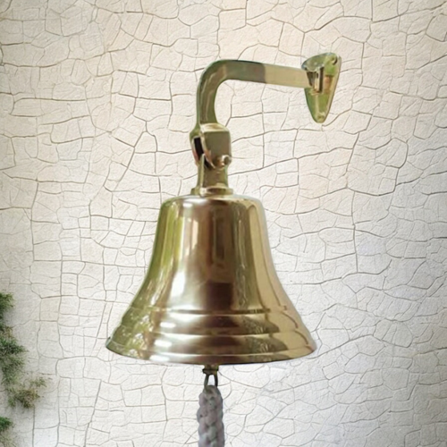 5" BRASS WALL BELL