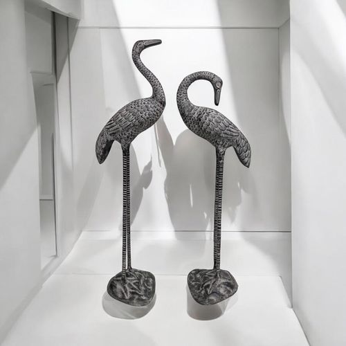 88/82CM SET 2 CAST IRON CRANE