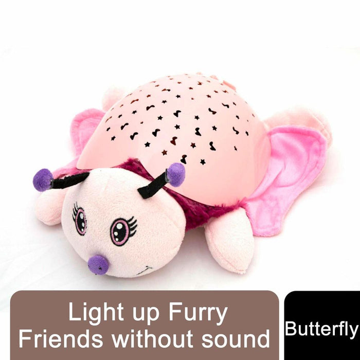 Color-changing Butterfly Plush - Soft & Soothing Light