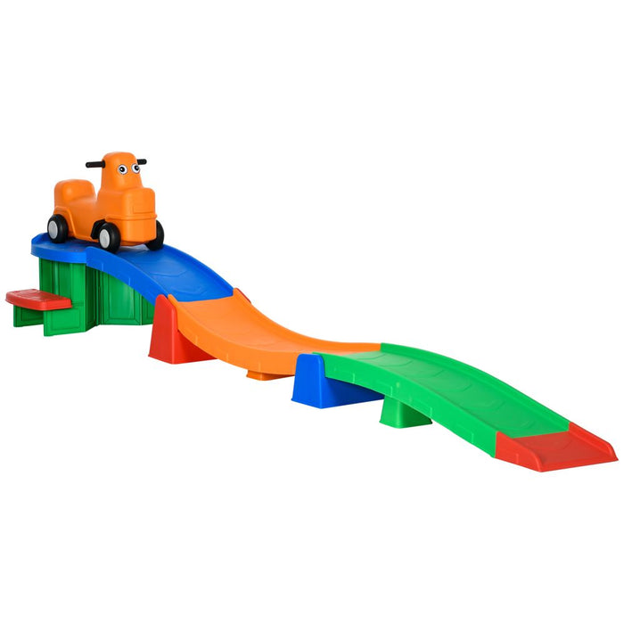 Premium Kids Rollercoaster: 3(m) Up/Down, Non-Slip Steps, Ages 2-5. Best Quality!