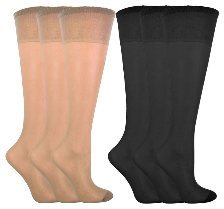 LIVIA - 3 Pairs Knee High Pop Socks: Comfort, Quality, Durability