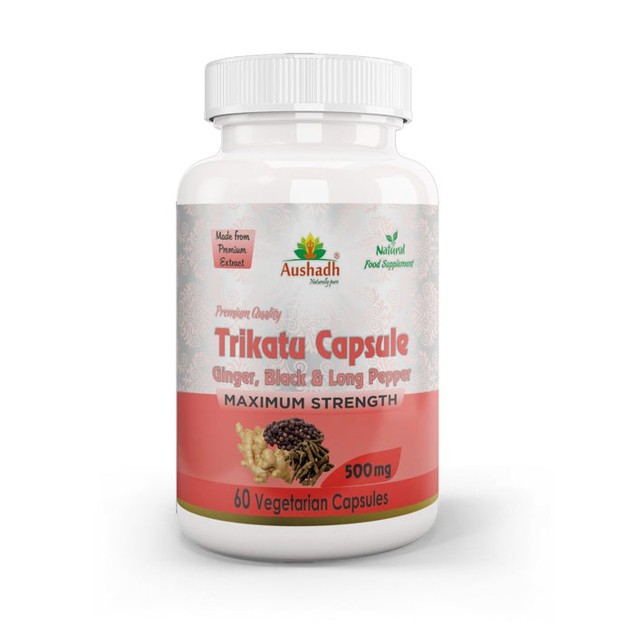 Trikatu Capsule Respiratory Support - Powerful Ayurvedic Blend for Digestive & Respiratory Health