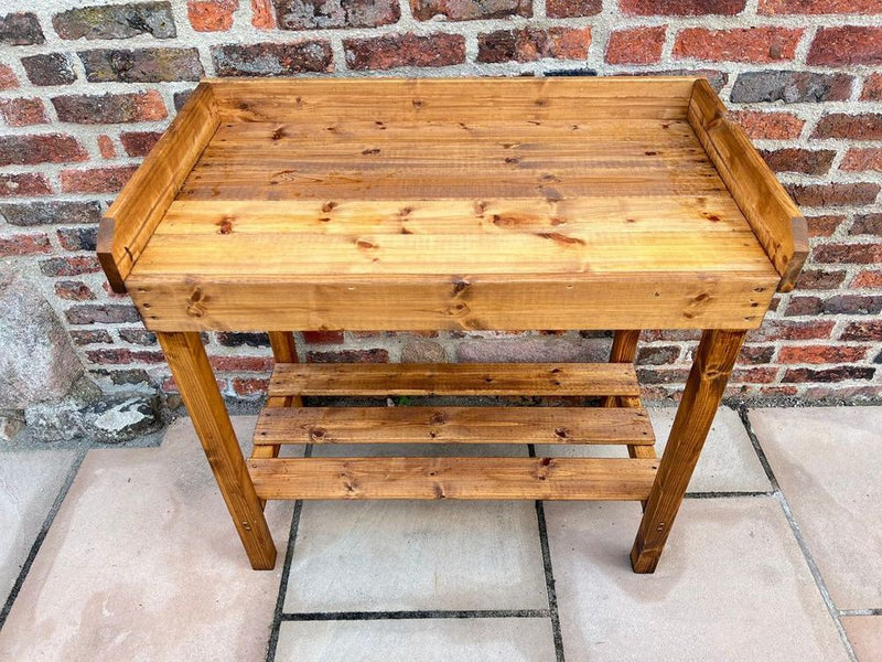 Premium Rot-Free Garden Table: Davenport Utility - Ideal for Potting/Seeding. 10 Year Guarantee.