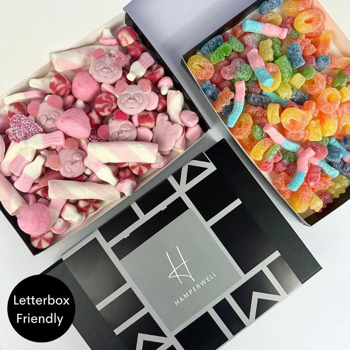 Pink Sweets Letterbox Gift Hamper