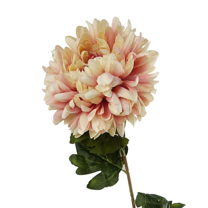 6-Pack 75cm XL Pink Reflex Chrysanthemum - Silk Petals for Stunning Arrangements