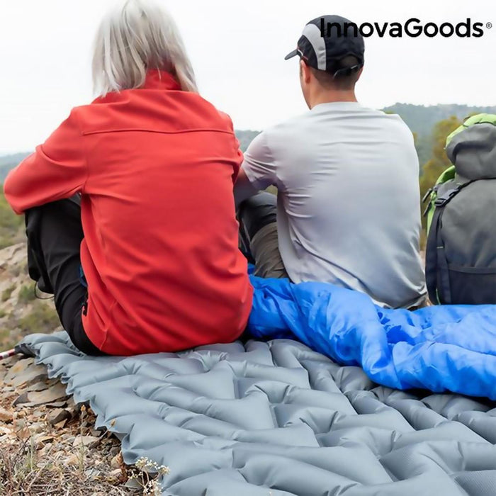 Premium Ultralight Sleeping Pad + Pillow Set - Inflatable, Compact, Durable - Perfect for Camping, Travel, Outdoors