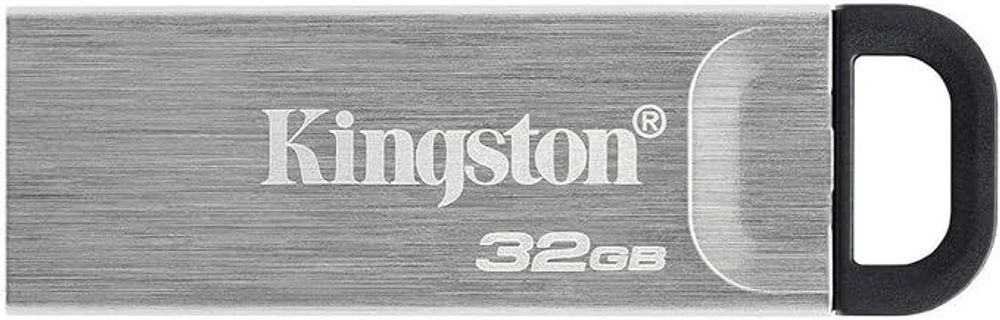 Kingston DataTraveler Kyson USB 3.2 Gen 1 Flash Drive 32GB - Stylish Capless Metal Case