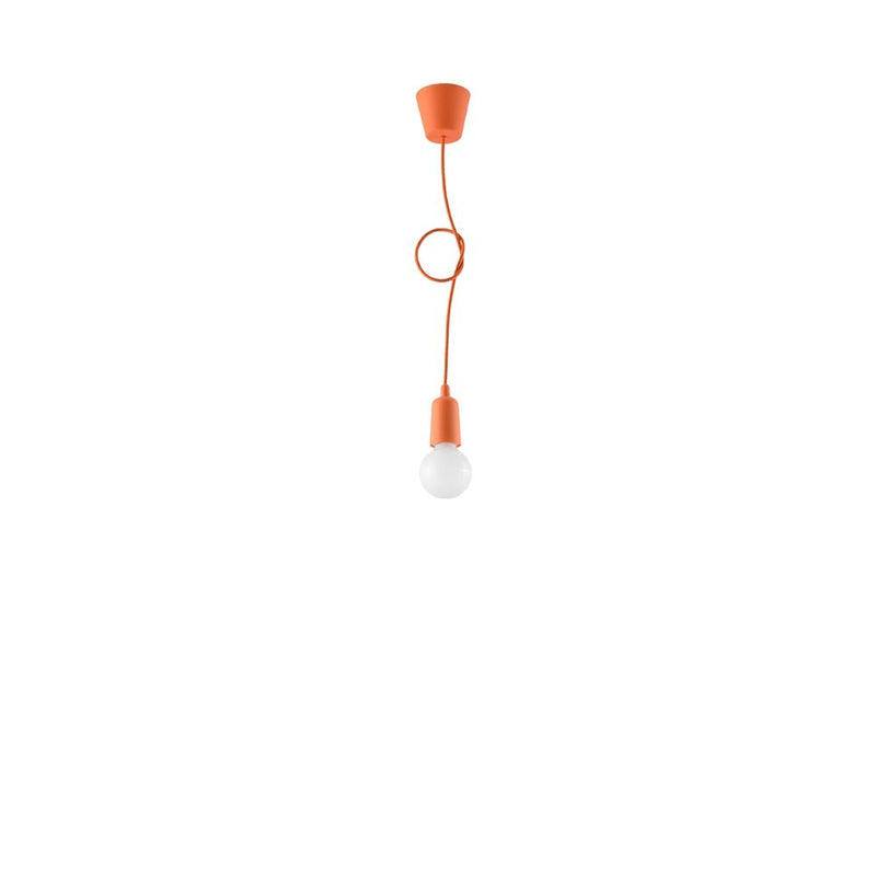 Diego Modern Pendant Lamp - High-Quality PVC - E27 Bulb