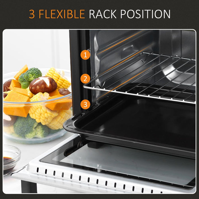 Mini Oven, 16L Grill, Toaster Oven Timer