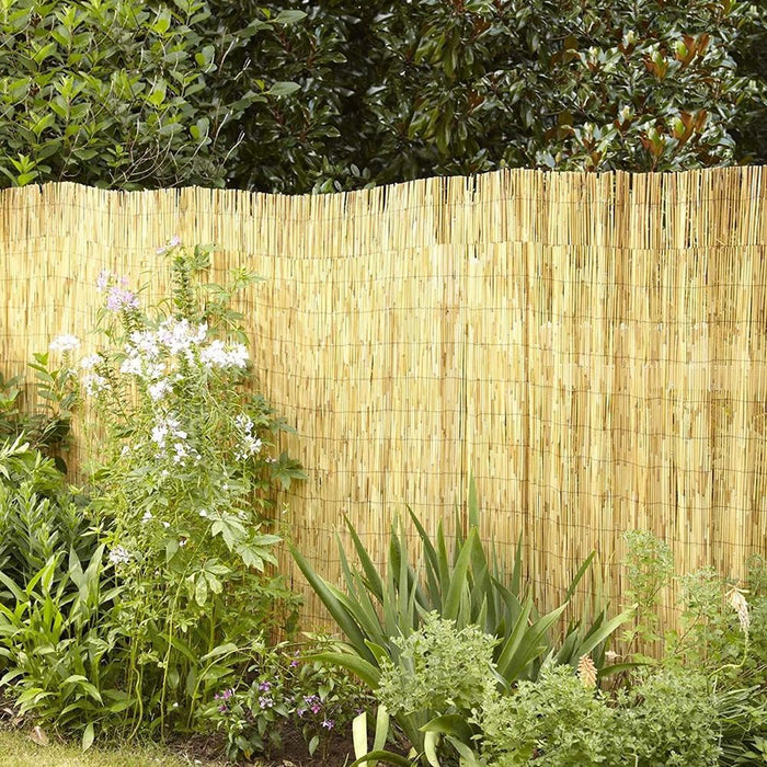 Bamboo Reed Fence-1mx4m: A Durable, Eco-Friendly Garden Screen