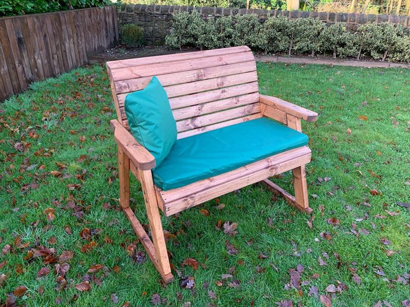 Premium English Two Seater Rocker Bench