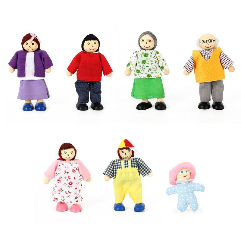 SOKA HAPPY FAMILY 7PCS - Imaginative Playset for Creative Kids