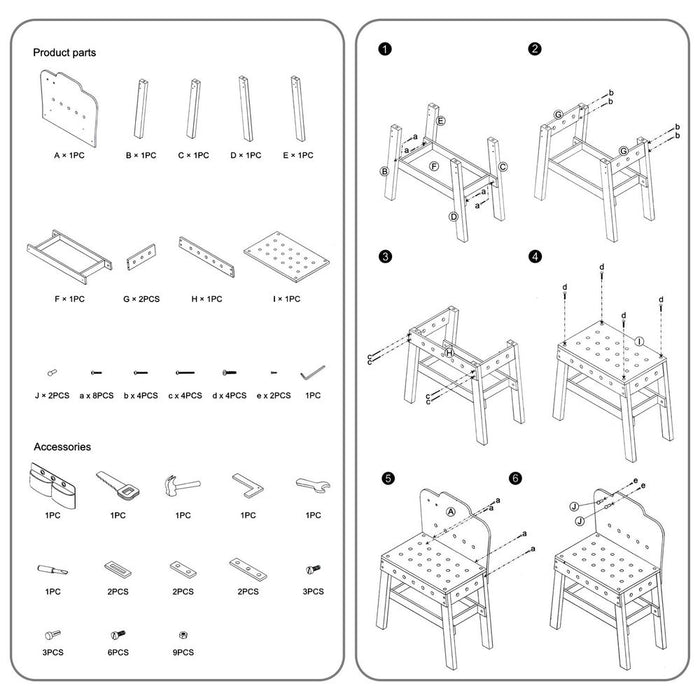 SOKA My First Workbench: DIY Toy for Little Builders