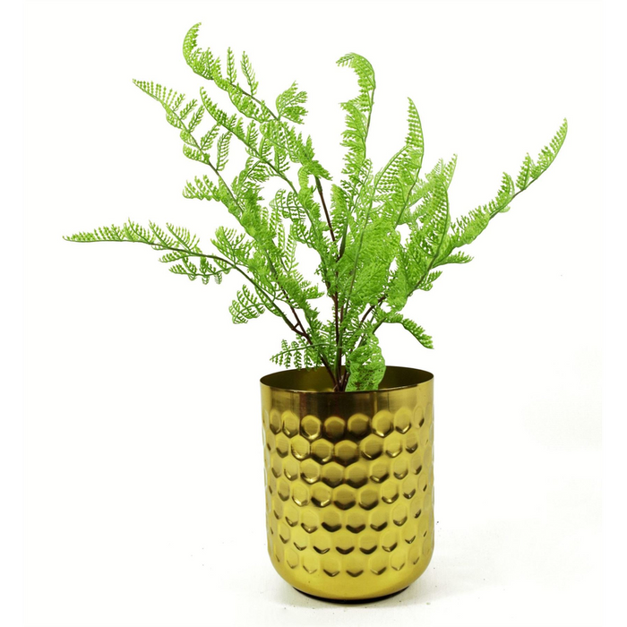 High-Quality 50cm Dark Green Artificial Southern Wood Fern Bush