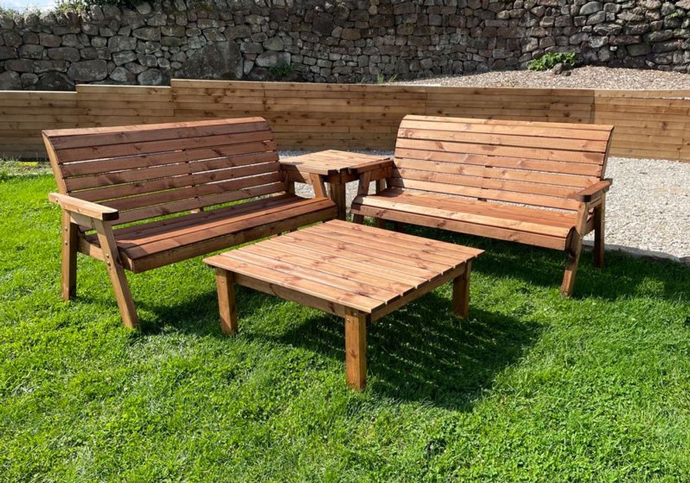 Balmoral Set - Classic English Design with 10-Year Rot-Free Guarantee, FSC-Sourced & Water-Repellent